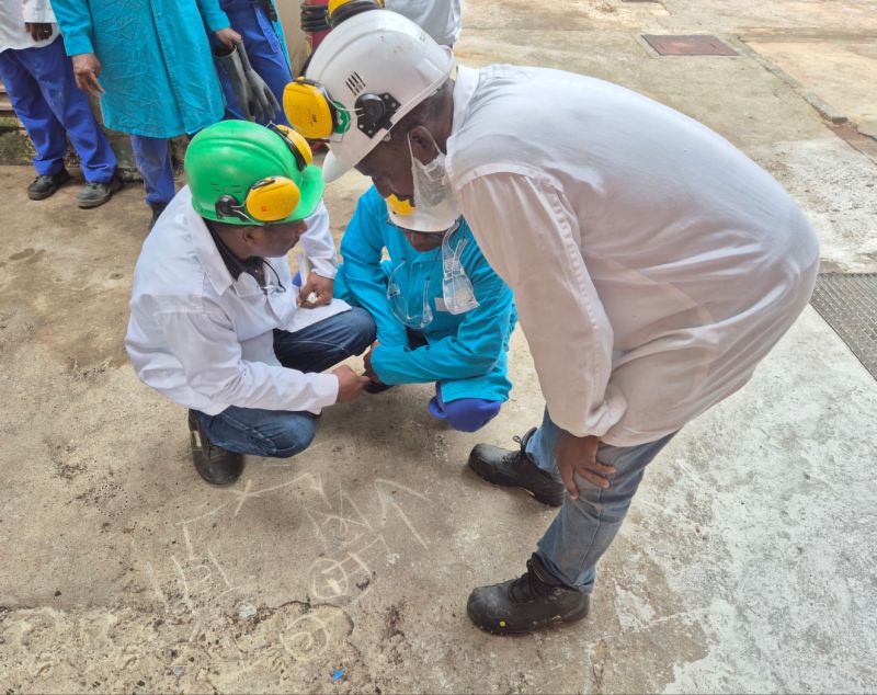 FLUIDPILOT mène des exercices pratiques pour préparer vos équipes à une fuite d'ammoniac d'un circuit de réfrigération industrielle