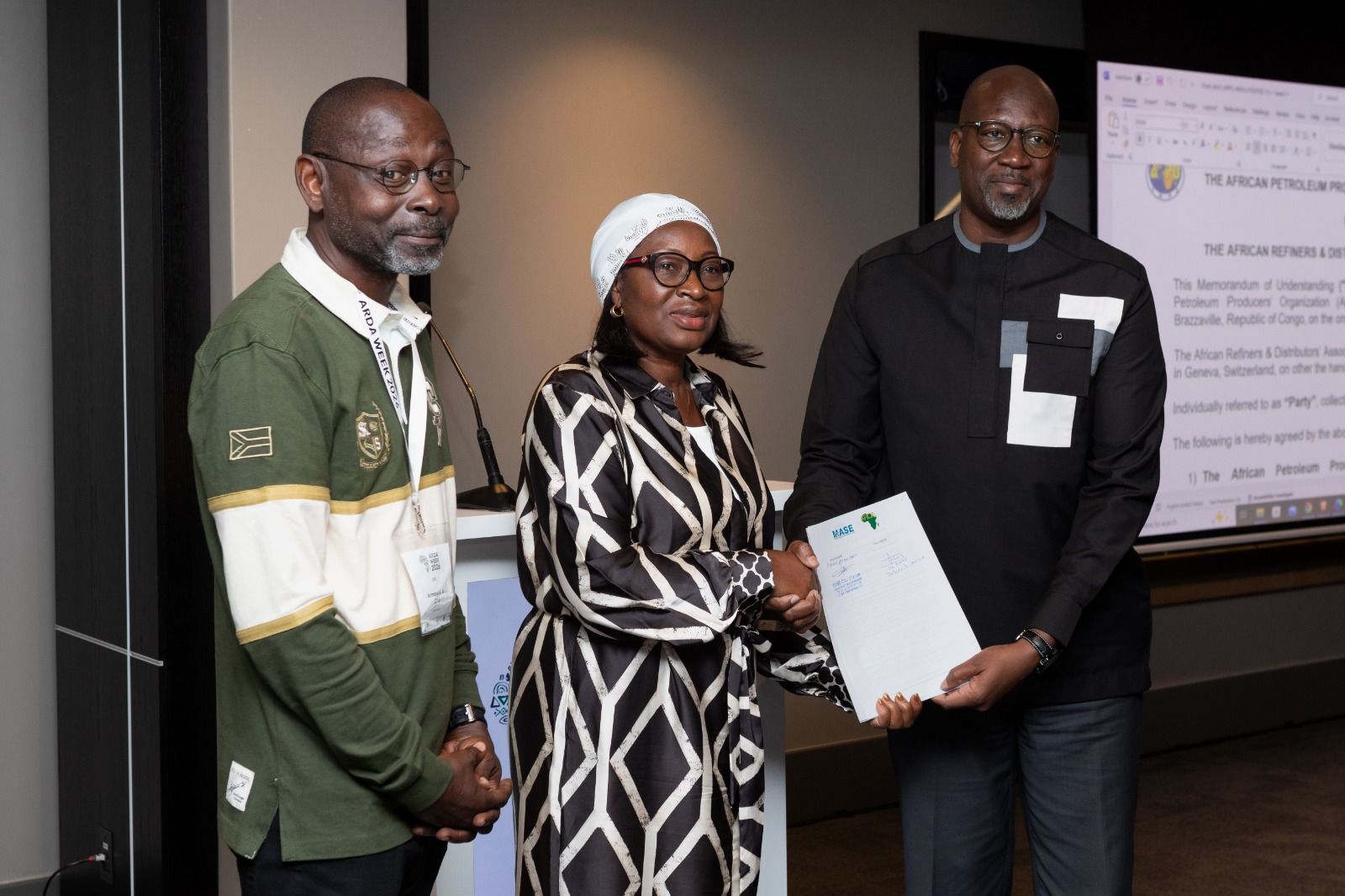 Accord de partenariat MASE ARDA Association des Raffineurs et des Distributeurs Africains
